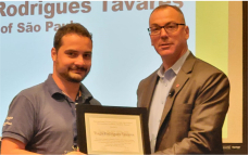 Pesquisador Pós-Doc do CENA, recebe premiação da Sociedade Internacional de Agricultura de Precisão (ISPA).