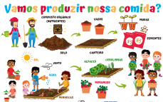 Conhecendo e cultivando plantas na primeira infância